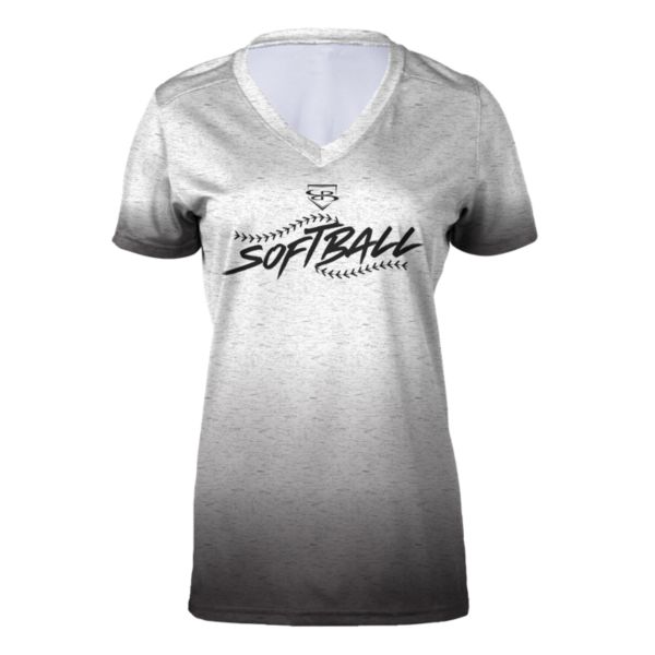 Women's Fastball V-Neck T-Shirt