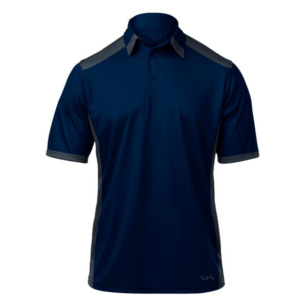 Men's Slice Elect Polo Navy/Charcoal
