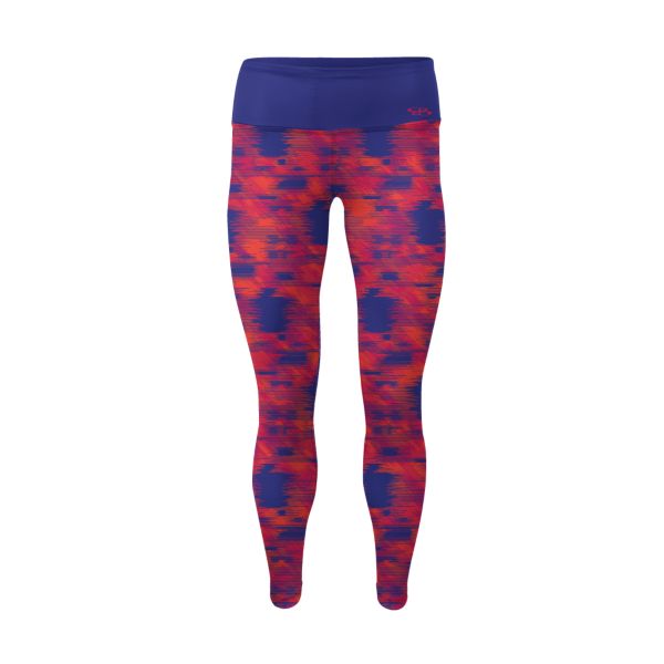 Girl's Softball Scrape SuperLux Legging Cobalt/Magenta/Poppy