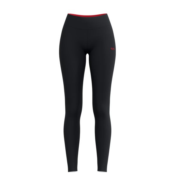 Women's Montana Fouts SuperLux Legging 5101 Black/Red/White