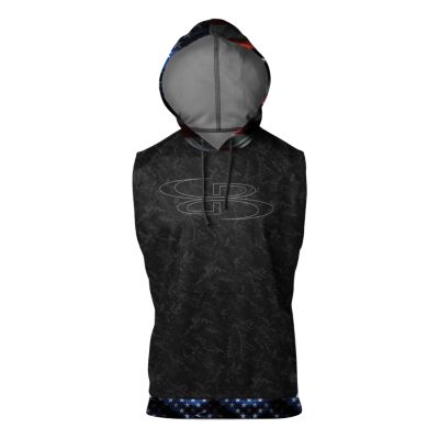 youth sleeveless hoodie