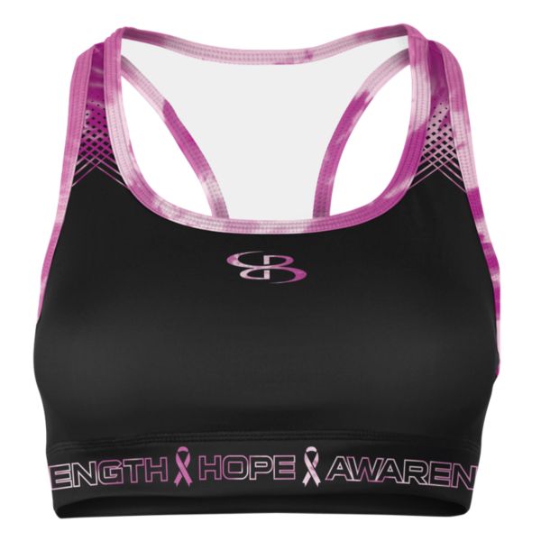 KBBS Logo Sports Bra Top – KettlebellBombshellStore