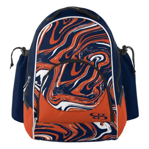 Tyro Bat Pack Marbleized Navy/Orange/White