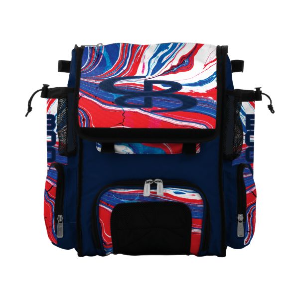 Mini Superpack Bat Pack Flow 2.0 Navy/Red/White
