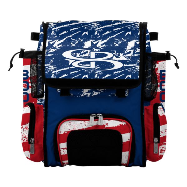 Mini Superpack Bat Pack USA Duty Red/Royal Blue/White