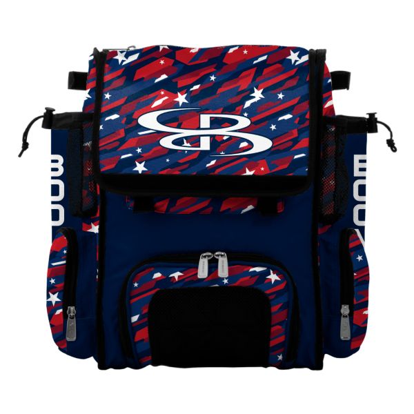 Mini Superpack Bat Pack USA Star Spangled Royal Blue/Red/White