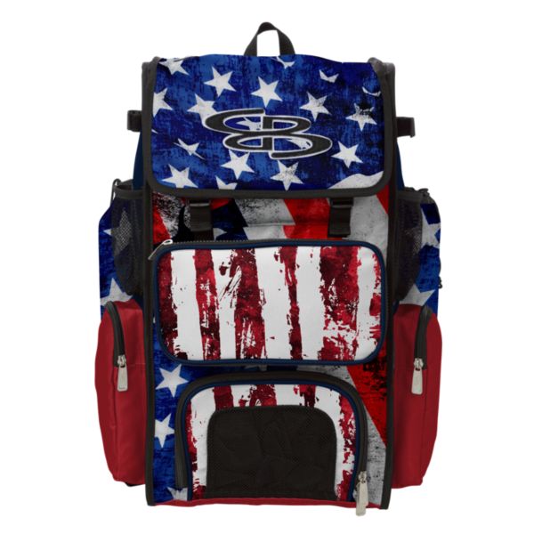 Superpack Bat Pack USA Stars & Stripes Navy/Red/White