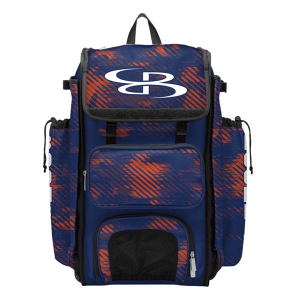 Catcher's Superpack Bat Bag Force Royal/Orange