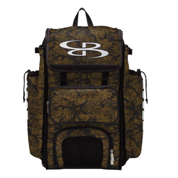 Catcher's Superpack Bat Bag Shadow Black/Gold