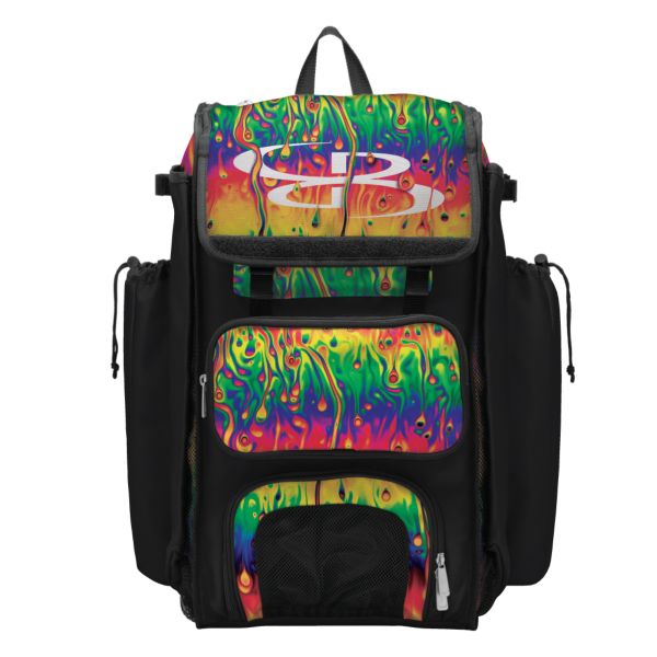 Catcher's Superpack Bat Bag Lava Multi