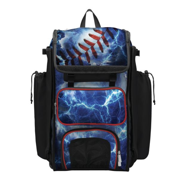 Catcher's Superpack Bat Bag The Natural Black/Red/White