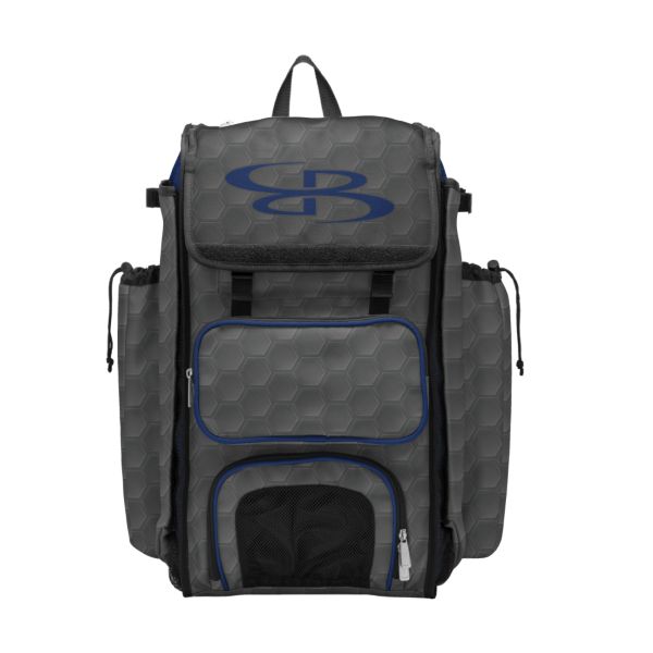 Catcher's Superpack Bat Bag 3DHC Dark Charcoal/Royal Blue