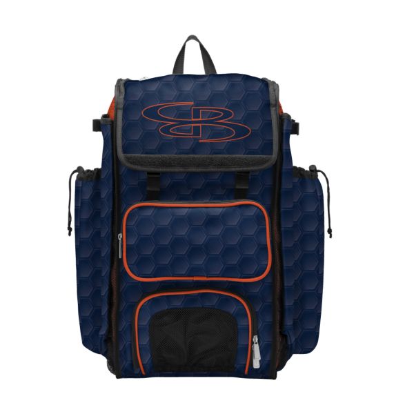 Catcher's Superpack Bat Bag 3DHC Navy/Orange