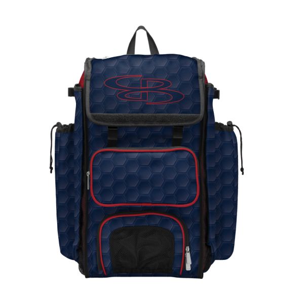 Catcher's Superpack Bat Bag 3DHC Navy/Red