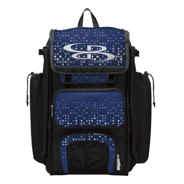 Catcher's Superpack Bat Bag Spotlight Black/Royal/White