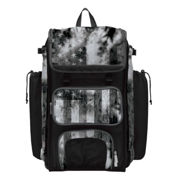 Catcher's Superpack Bat Bag USA Old Glory Black Ops Black/Charcoal/White