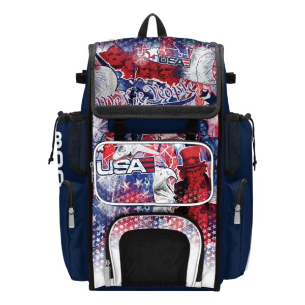 Superpack USA Liberty Bat Bag Navy/White/Red