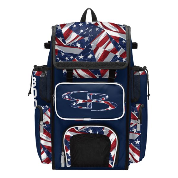 Superpack USA Independence Bat Bag Navy/Red/White