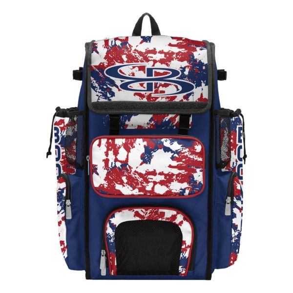 Superpack Rocket Bat Bag 2.0 Royal Blue/Red/White