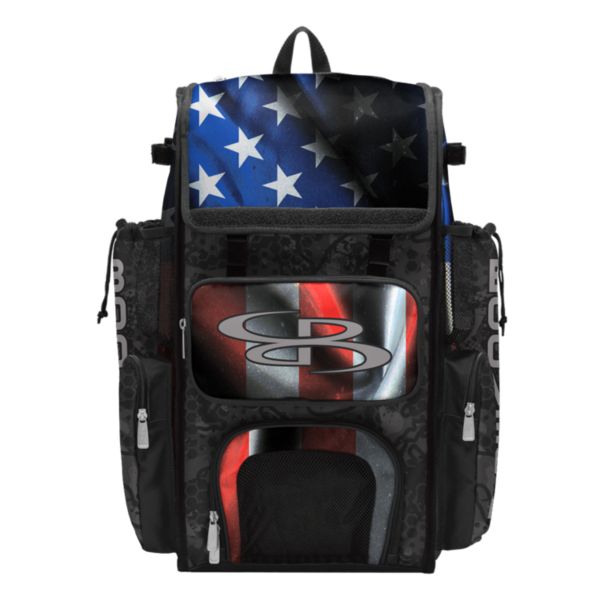 Superpack USA Black Ops Bat Bag 2.0 Black/Royal Blue/Red