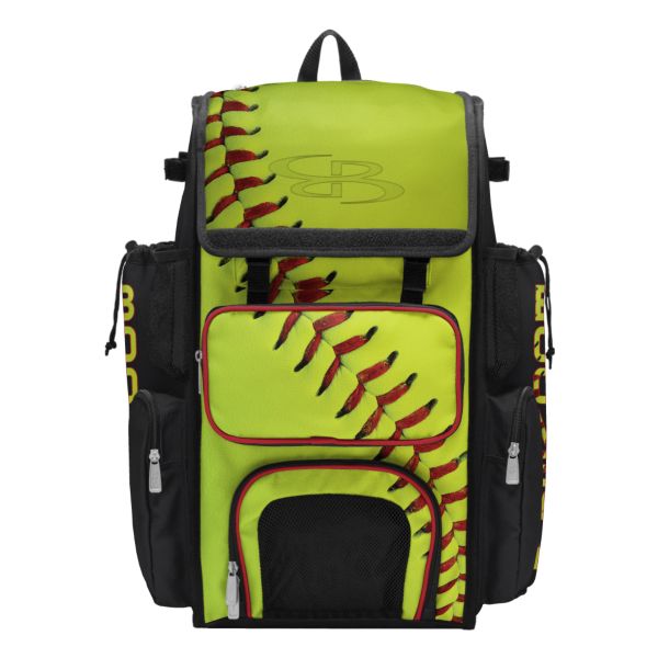 Superpack 2.0 Bat Bag Homerun Softball OY/B/RD