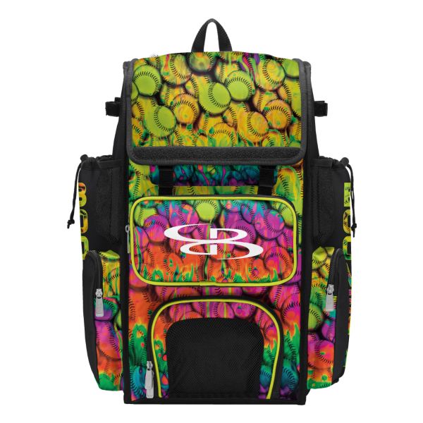 Superpack 2.0 Bat Bag Neon Ballpark Multi