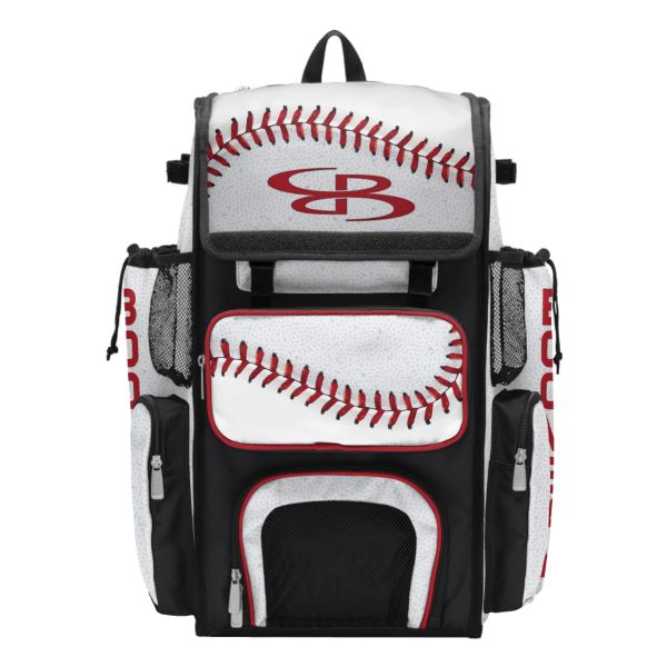 Superpack 2.0 Bat Bag Baseball 2.0 White/Red/Black