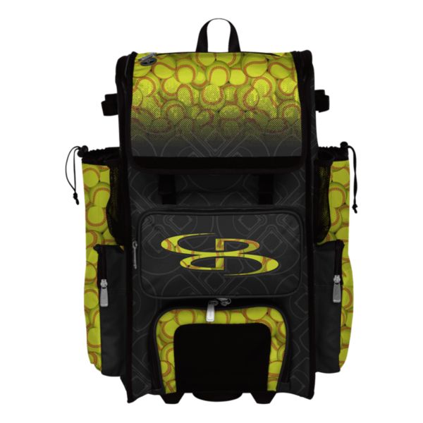 Rolling Superpack 2.0 Softball Black/Optic Yellow/Red