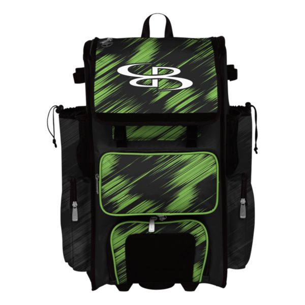 Rolling Superpack 2.0 Scratch Black/Lime Green