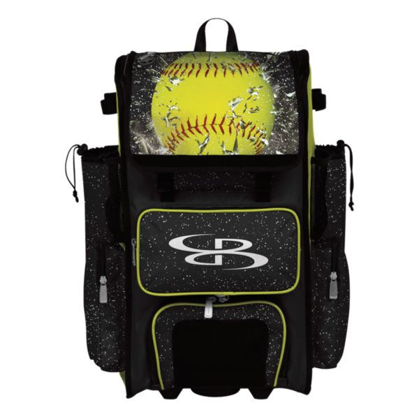 Rolling Superpack 2.0 Softball Highlight Black/Optic Yellow/Red