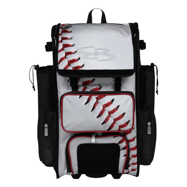 Rolling Superpack 2.0 Homerun Baseball White/Black/Red