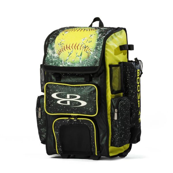 Rolling Superpack 2.0 Softball Highlight Glitter Black/Optic Yellow/Red