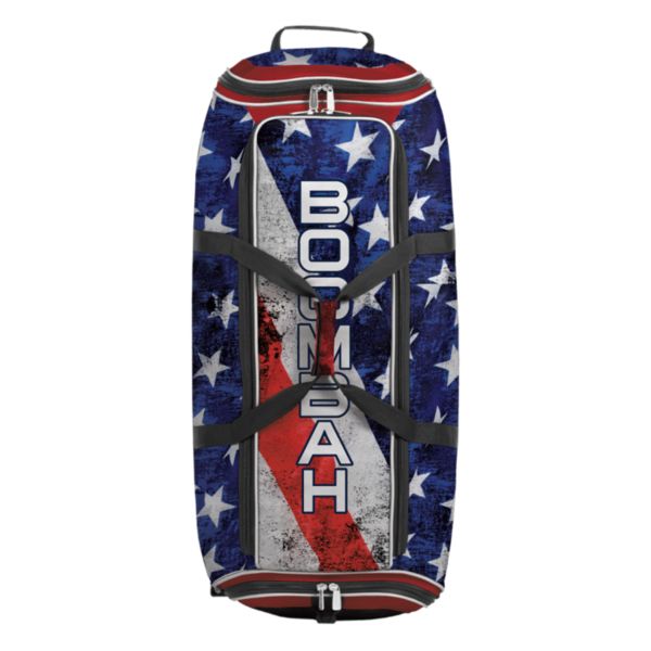 Brute Rolling Bat Bag 2.0 USA Stars & Stripes Navy/Red/White