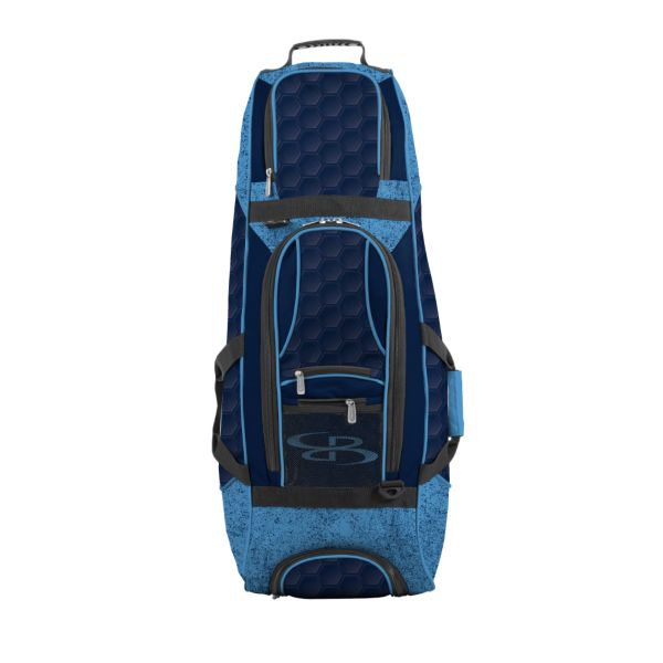 Spartan Rolling Bat Bag 2.0 3DHC Navy/Columbia Blue