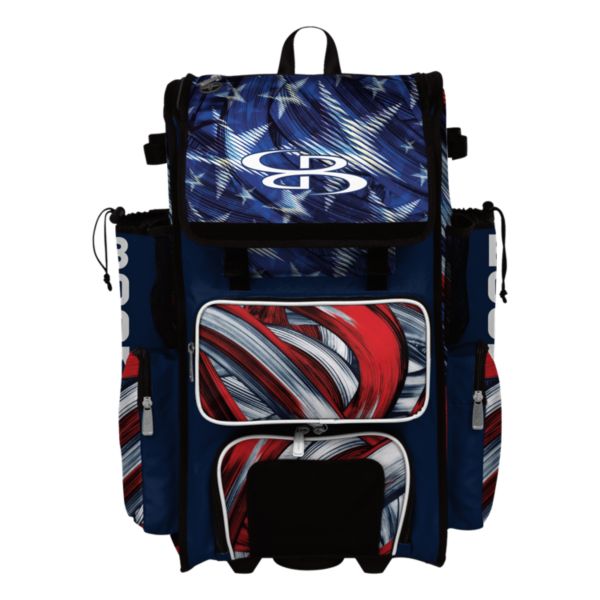 Superpack Hybrid USA Wave Bat Pack Navy/Red/White