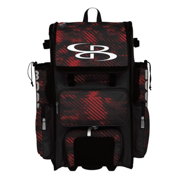 Rolling Superpack Hybrid Force Bat Pack Black/Red