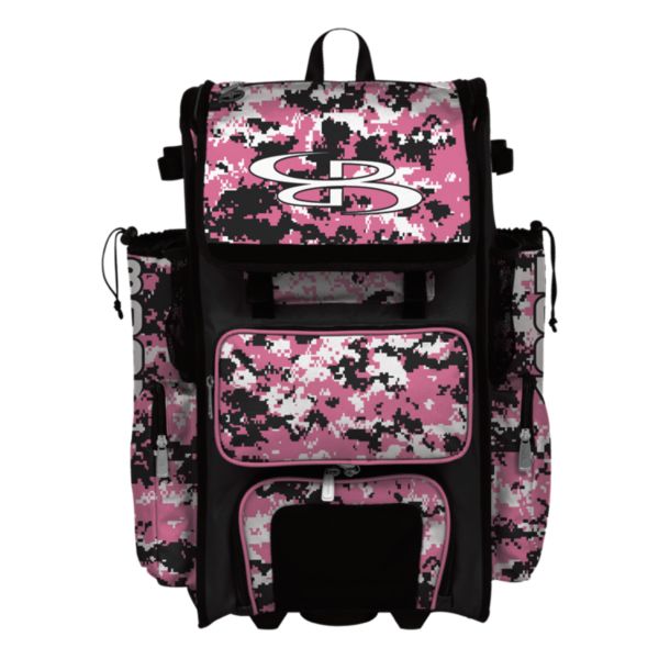 Rolling Superpack Hybrid Camo Bat Pack Black/Pink