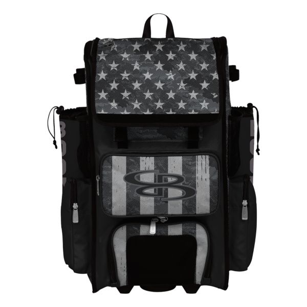 Superpack Hybrid USA Pledge Black Ops Bat Pack Black/Charcoal/Steel