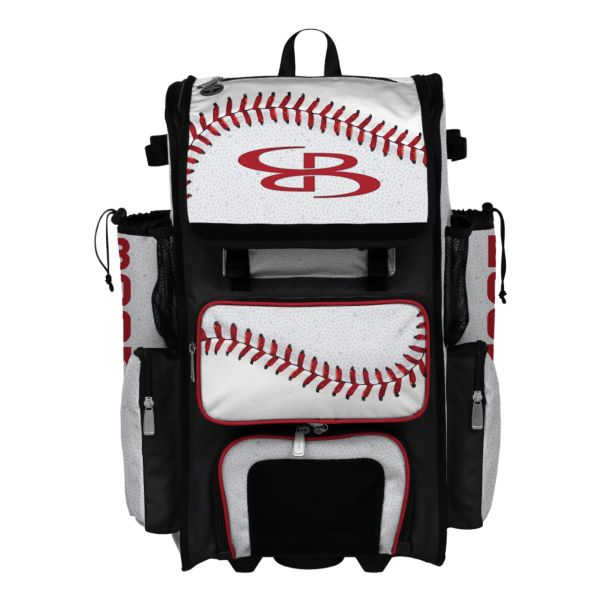 Superpack Hybrid Baseball 2 Rolling Bat Bag