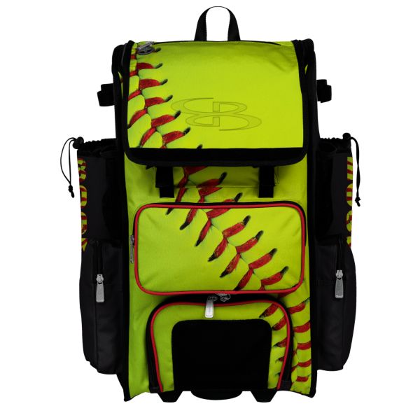 Superpack Hybrid Homerun Softball Rolling Bat Bag