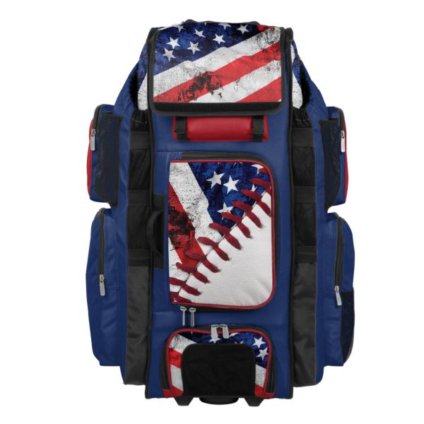 Rolling Superpack XL USA Baseball Royal Blue/Red/White