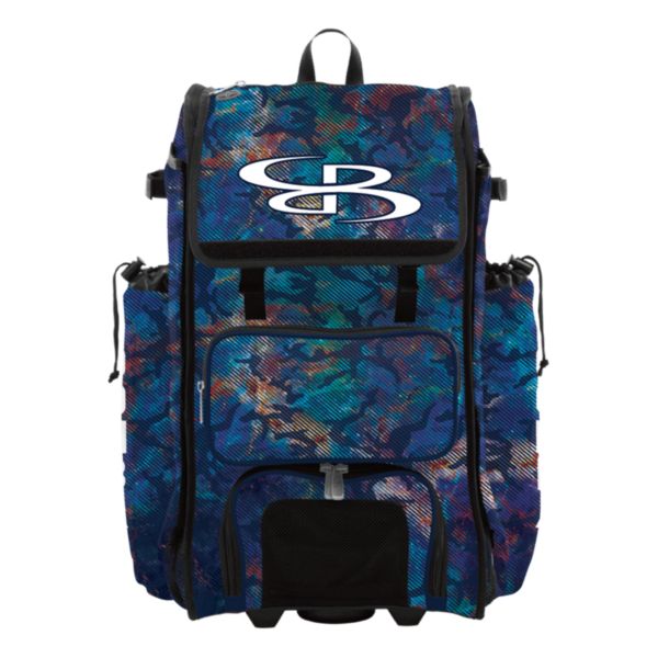 Rolling Catcher's Superpack Bat Bag Nebula Navy/Multi