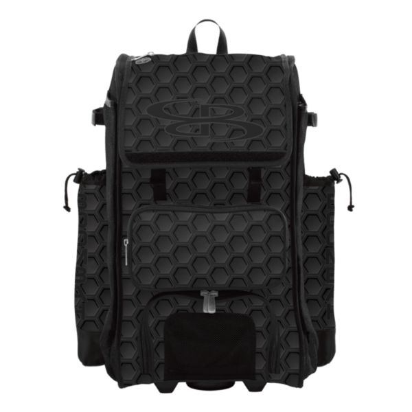Rolling Catcher's Superpack Bat Bag 3DHC Black
