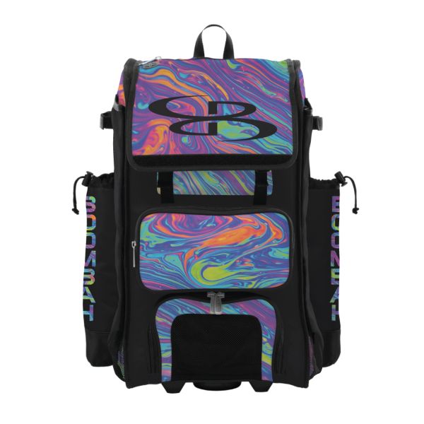 Rolling Catcher's Superpack Bat Bag Lava 2.0 Multi