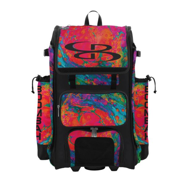 Rolling Catcher's Superpack Bat Bag Lava 3.0 Multi