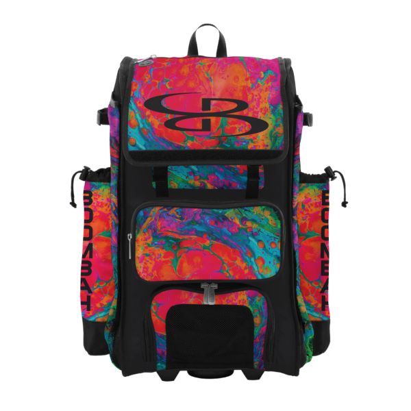 Rolling Catcher's Superpack Bat Bag Lava 3.0 Multi