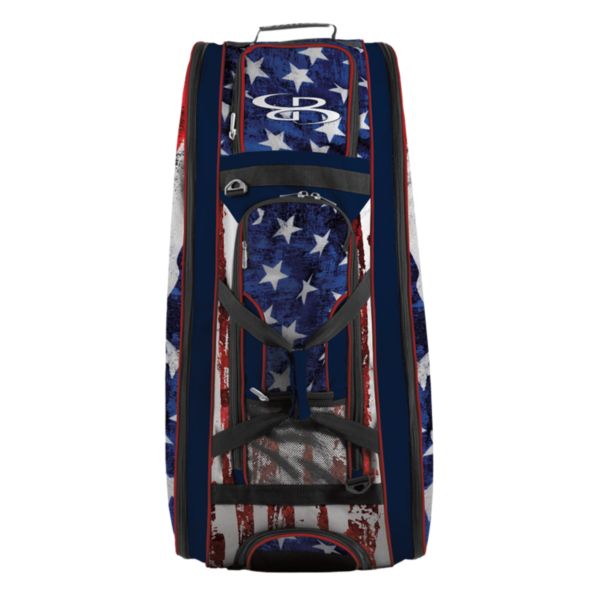 Rolling Beast Bat Bag 2.0 USA Stars & Stripes Navy/Red/White