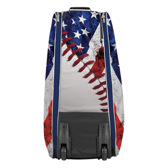 Boombah Beast Rolling Bat Bag 2.0-40 x 14 x 13-3DHC Holds 8 Bats Glove and Shoe Compartments