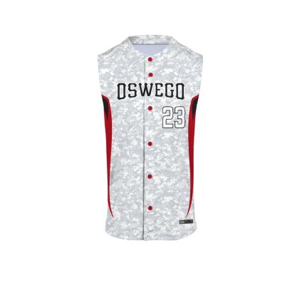 Champro BS169 Reliever sleeveless vest baseball jersey with 6 buttons