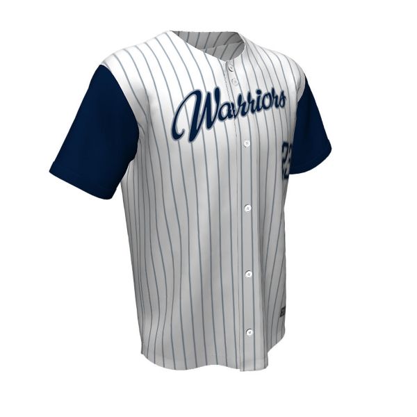 Custom Men's Full-Button Baseball Jersey